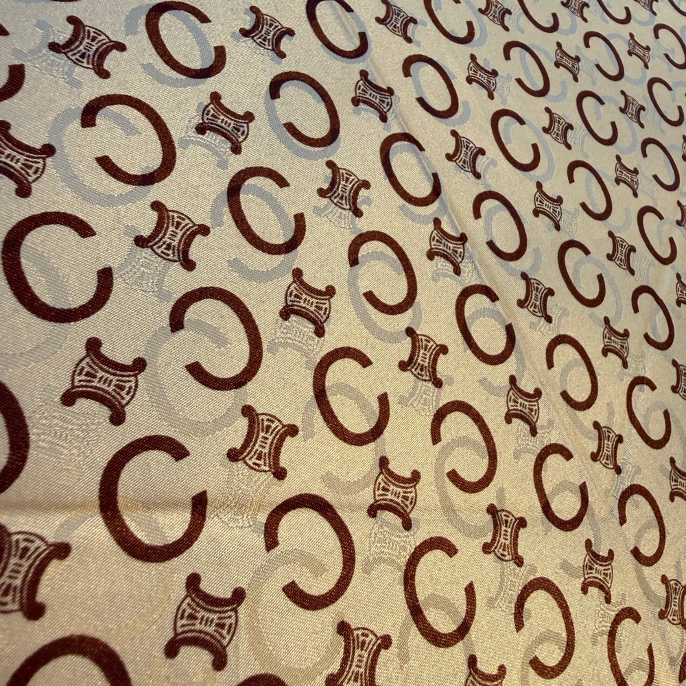 Celine Tan Monogram Umbrella - image 8